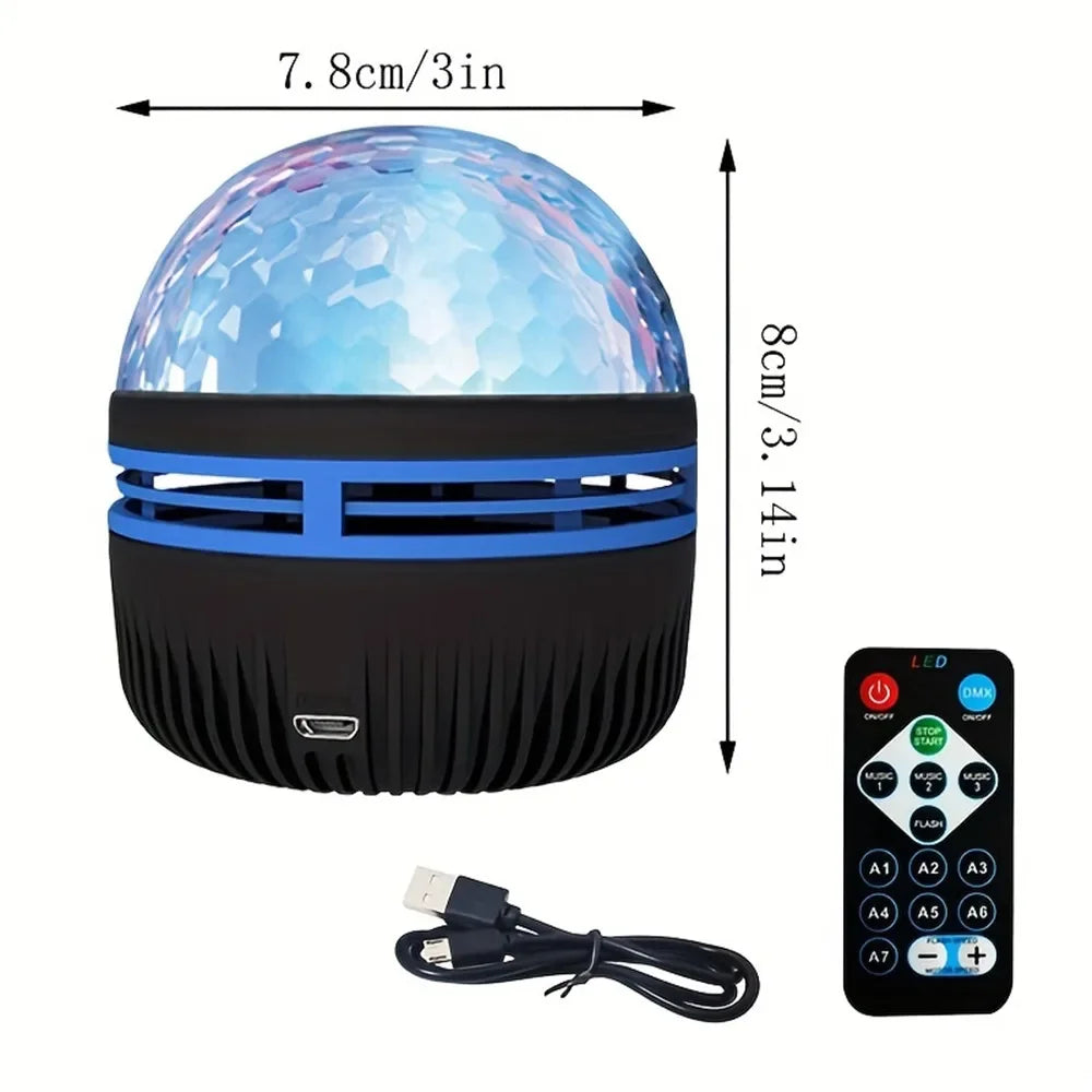 LED Starry Night Sky Projector Aurora USB Remote Control RGB Galaxy Light 7 Modes for Home Bedroom Game Room Party Decoration GoodSnoze
