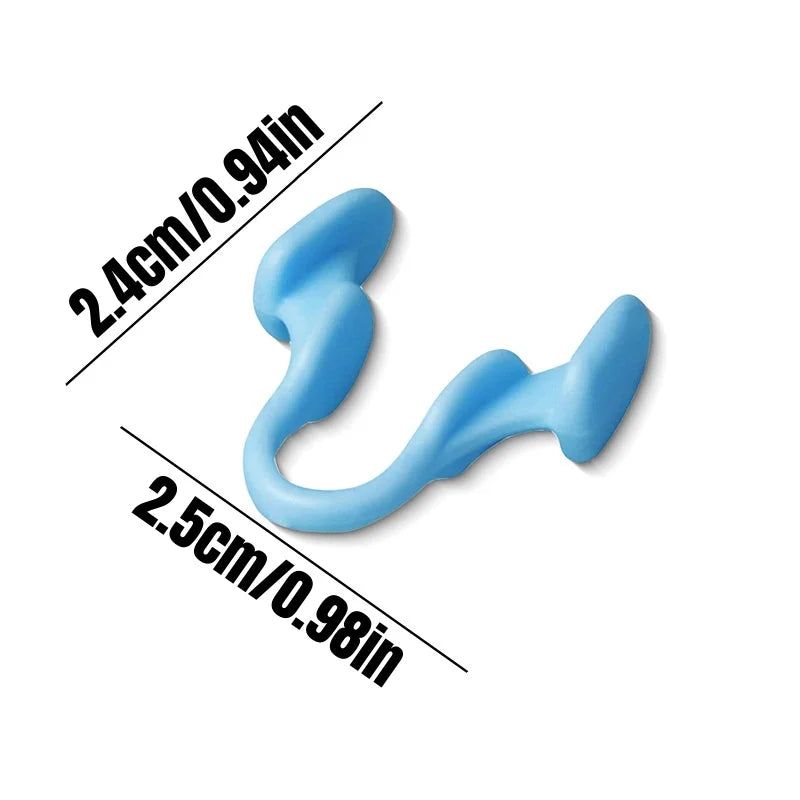2-10pcs Silicone Elastic Nose Clip Stop Snoring Device Anti-Snoring Breathe Supplies for Better Sleeping Father Boyfriend Gift GoodSnoze