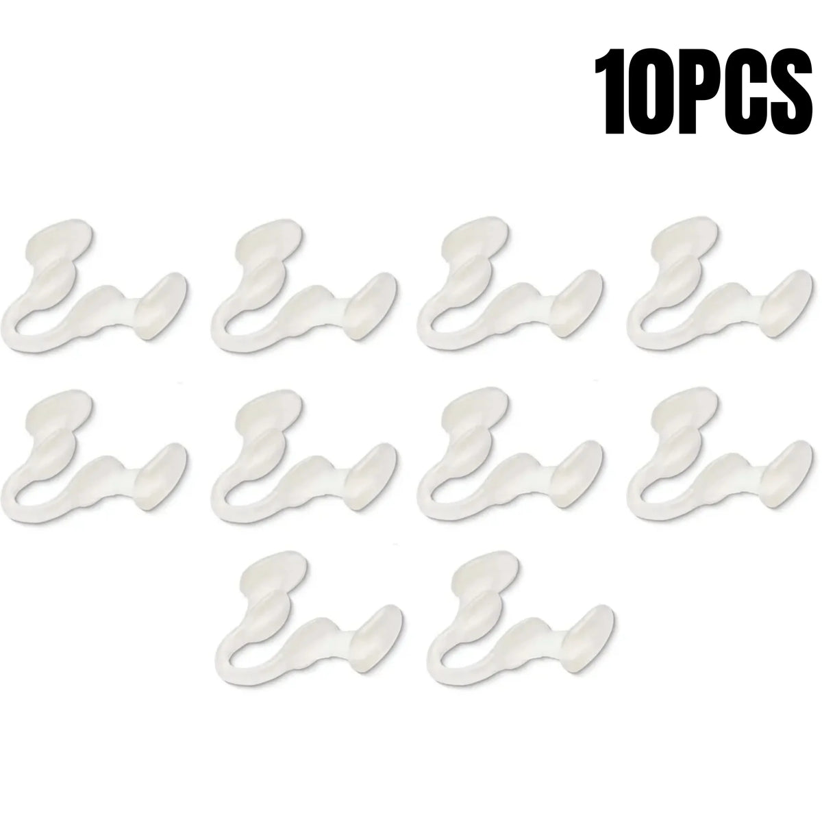 2-10pcs Silicone Elastic Nose Clip Stop Snoring Device Anti-Snoring Breathe Supplies for Better Sleeping Father Boyfriend Gift GoodSnoze