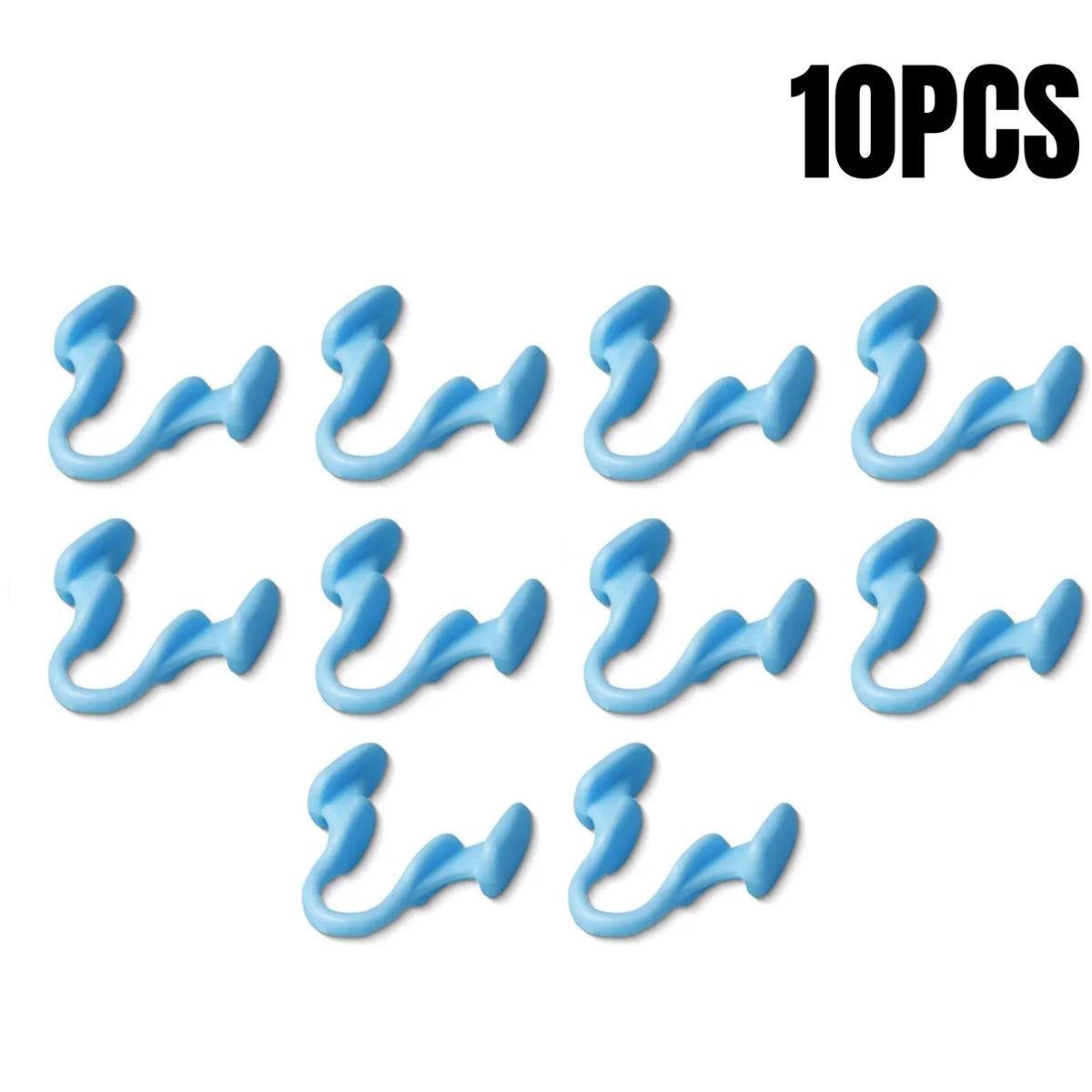 2-10pcs Silicone Elastic Nose Clip Stop Snoring Device Anti-Snoring Breathe Supplies for Better Sleeping Father Boyfriend Gift GoodSnoze