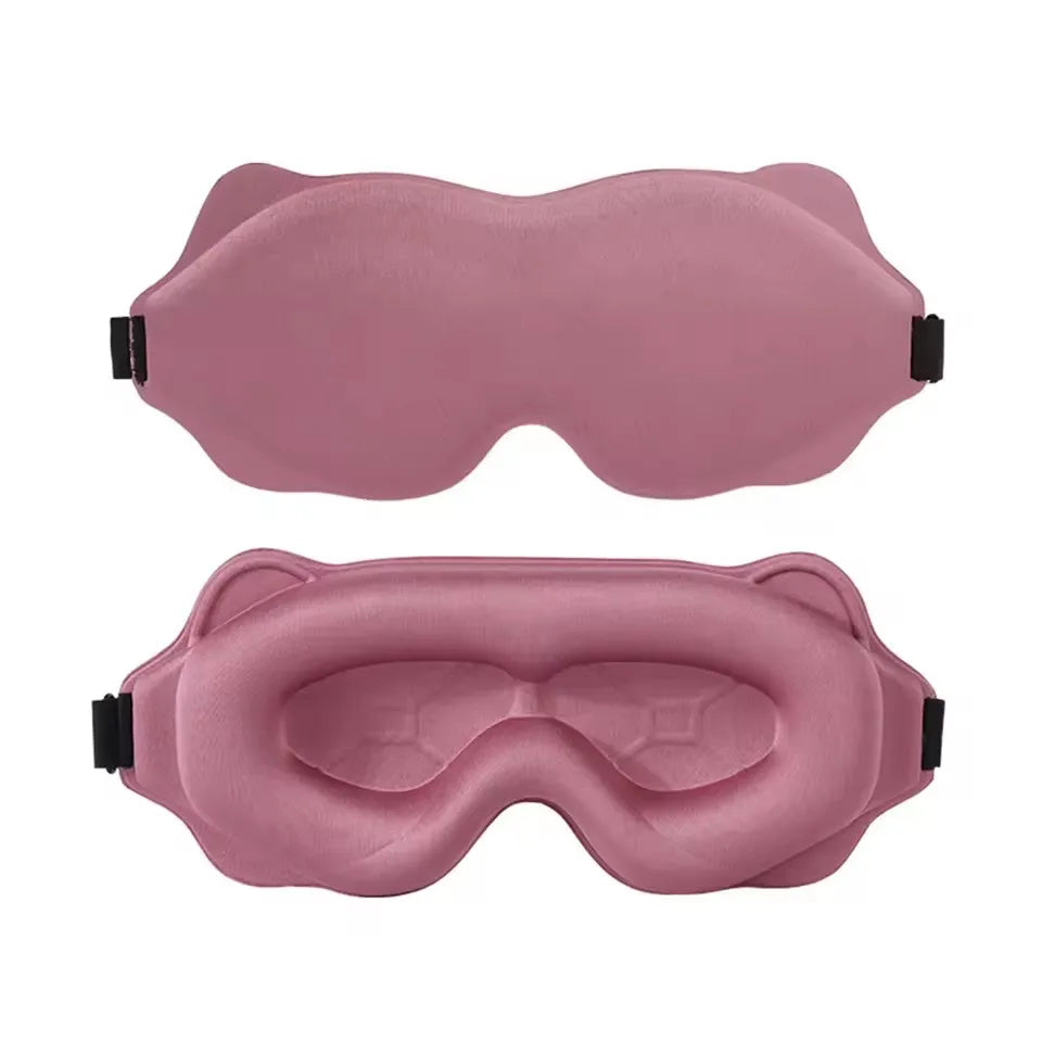 6D Sleeping Mask Block Out Light Sleep Mask For Eyes Soft Sleeping Aid Eye Mask for Travel Eyeshade Night Breathable Slaapmasker GoodSnoze
