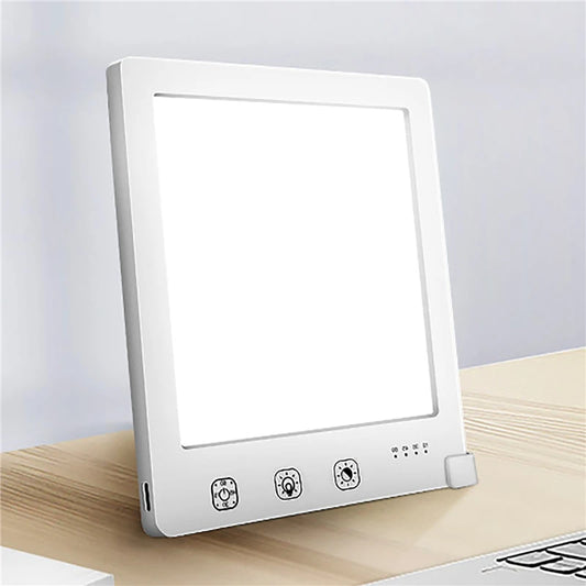 10000 Lux LED Daylight Lamp Intelligent Emotional Physiotherapy Lamp 3 Light Colours Brightness Adjustable LED Night Light GoodSnoze