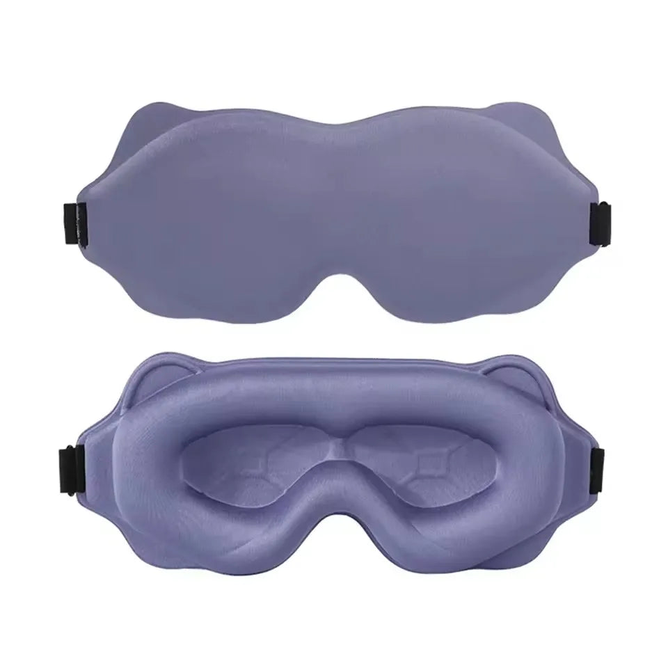 6D Sleeping Mask Block Out Light Sleep Mask For Eyes Soft Sleeping Aid Eye Mask for Travel Eyeshade Night Breathable Slaapmasker GoodSnoze